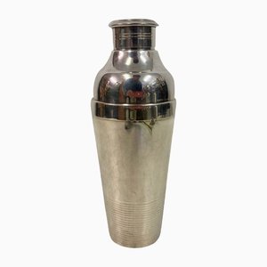 Metal Cocktail Shaker by Luc Lanel for Christofle