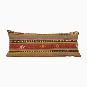 Housse de Coussin en Laine Rouge