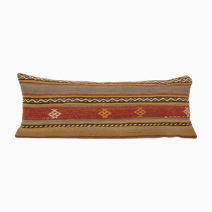 Red Wool Pillow Cover