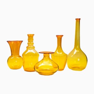 Vintage Vases, Set of 5