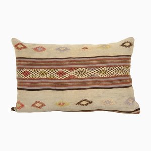 Housse de Coussin Kilim Vintage en Chanvre Biologique