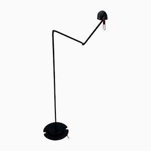 Lámpara de pie posmoderna de Hannes Wettstein para Bulux, años 80