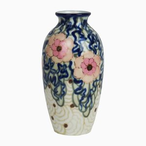 Vase Art Déco en Porcelaine par Camille Tharaud