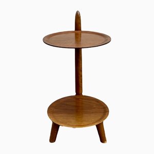 Danish Modern Walnut Tray Side Table by Edmund Jørgensen, 1950s