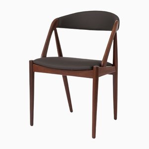 Sedie vintage in teak di Kai Kristiansen per Schou Andersen, anni '60, set di 4