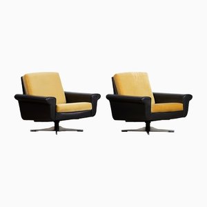Mid-Century Lounge Chairs, 1970s, Set of 2
