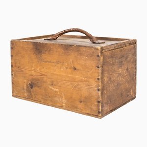 Vintage Wooden Box, 1920s