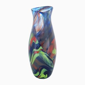 Large Glass Hand Blown Vase