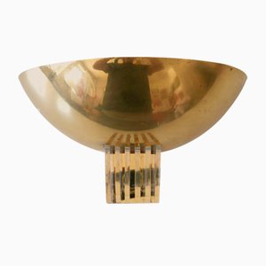 German Brass & Acrylic Sconce from United Workshops, 1960s