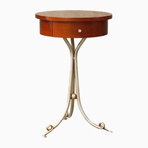 Auxiliary Table in Cherry and Steel