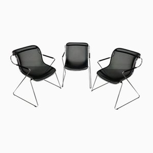 Penelope Office Chairs by Charles Pollock, Set of 3