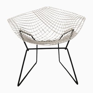 Vintage Diamond 421 Lounge Chair attributed to Harry Bertoia for Knoll International