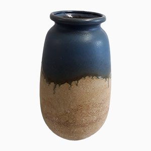 Vintage Ceramic Vase in Fat Lava Style, 1970s