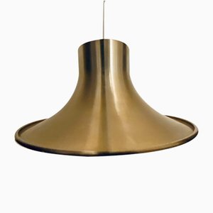 Swedish Vintage Hanging Lamp Made of Brass by Carl Thore for Granhaga Metall Industri, 1960s