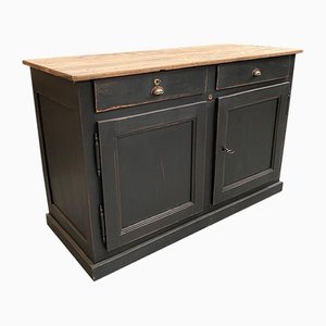 Buffet with 2 Patinated Doors