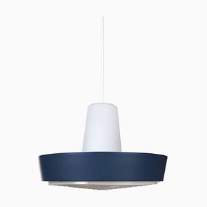 Blue Metal Hanging Lamp from Philips