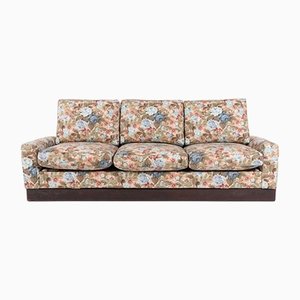 Mid-Century Modern Sofa in Floral Fabric, Italy, 1960s