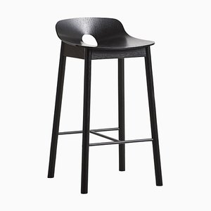 Schwarzer Mono Counter Chair aus Eschenholz von Kasper Nyman
