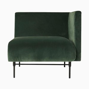 Forest Green Module Right Galore Seater Lounge Chair by Warm Nordic