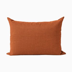 Burnt Orange Square Galore Cushion by Warm Nordic