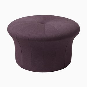 Sprinkles Eggplant Grace Pouf by Warm Nordic