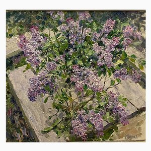 Georgij Moroz, Lilac in the Light, 1998, óleo sobre lienzo