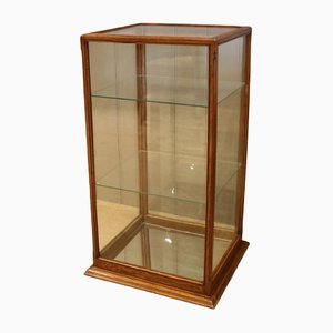 Oak Shop Display Cabinet