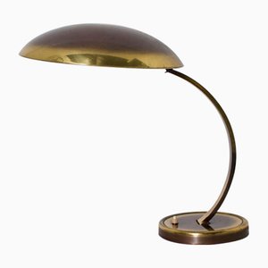 Art Deco Bauhaus Brass Table lamp by Egon Hillebrand