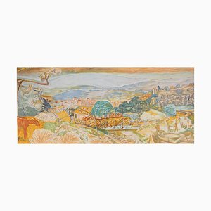 Pierre Bonnard, Landscape in Le Cannet, Late 20th or Early 21st Century, Lithograph