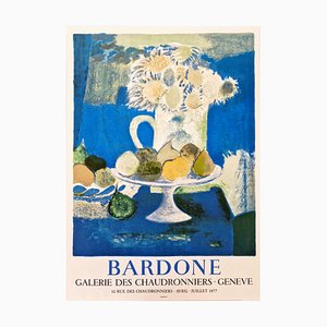 Guy Bardone, Still Life, 1977, Original Poster