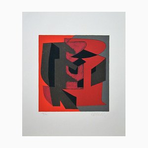 Victor Vasarely, Cibira, 1972, Original Lithograph