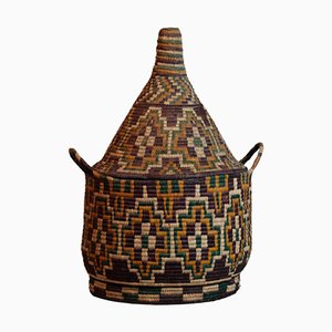 Vintage Berber Bread Basket