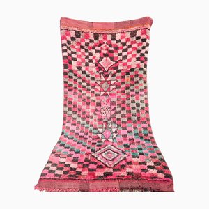 Vintage Moroccan Berber Boujad Rug
