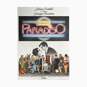 Póster de la película Cinema Paradiso italiano, 1989