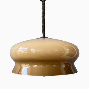 Space Age Vintage Mid-Century Modern Mushroom Pendant Lamp from Herda