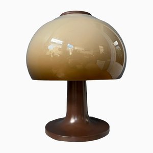 Vintage Space Age Mid-Century Mushroom Tischlampe von Herda