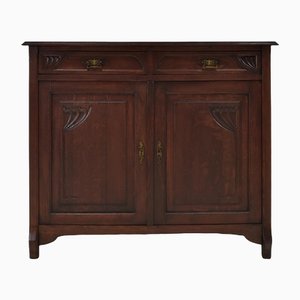 Credenza Art Nouveau in quercia, anni '20