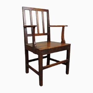 Antique English Armchair in Wood