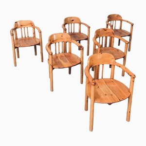 Danish Dining Chairs Set by Rainer Daumiller for Hirtshals Savvaerk, 1970s, Set of 6
