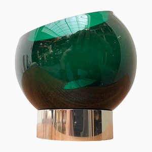 Mid-Century German Space Age Glass Ball Bowl from Quist, 1960s, Set of 3