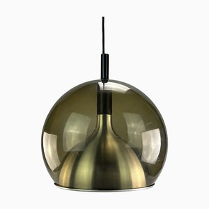 Mid-Century Space Age Plastic Ceiling Lamp from Temde