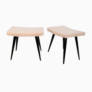 Tabourets Mid-Century, 1950s, Set de 2