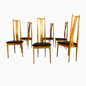 Vintage Stühle aus Buche, 6er Set