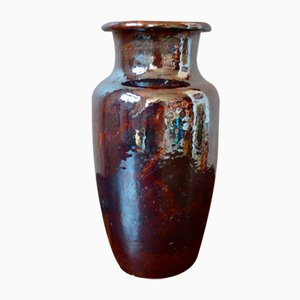 Art Deco Flamed Sandstone Vase