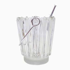 Glass Ice Bucket, 1970s
