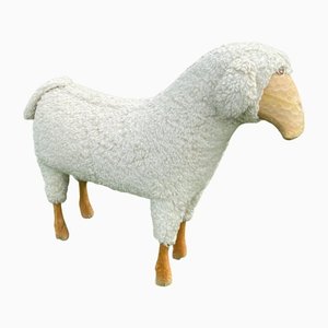Vintage Sheep Sculpture by Hanns Peter Krafft, 1980s