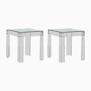 Italian Side Tables from Itre, 1970s, Set of 2