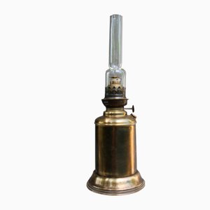 Belgian Brass Gas Lamp