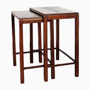 Nesting Tables in Wood, Set of 2
