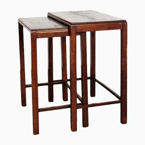 Tables Gigognes en Bois, Set de 2